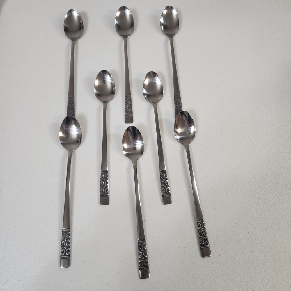 Roger's Stainless Japan Casa Vista T- Spoons  Set Of 8